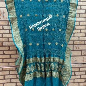 rai bandhej duppata in pure georgette