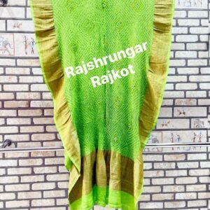 rai bandhej duppata in pure georgette