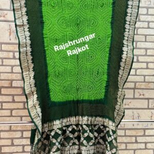 rai bandhej duppata in pure georgette
