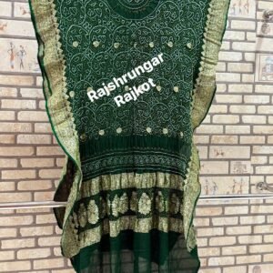 rai bandhej duppata in pure georgette