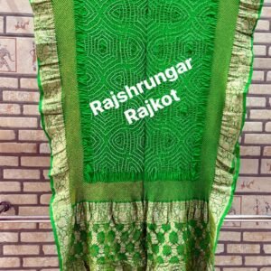 rai bandhej duppata in pure georgette