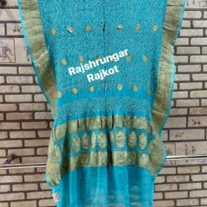 rai bandhej duppata in pure georgette