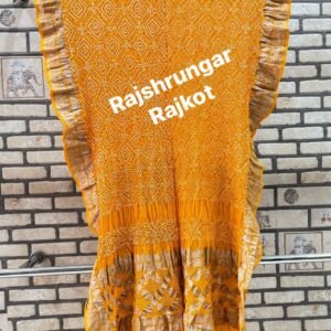 rai bandhej duppata in pure georgette