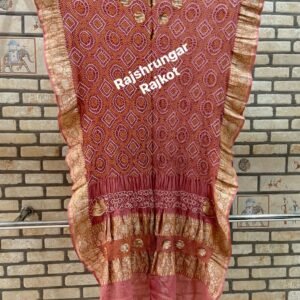 rai bandhej duppata in pure georgette