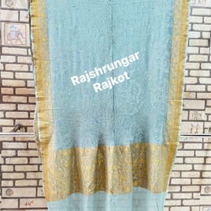 rai bandhej duppata in pure georgette