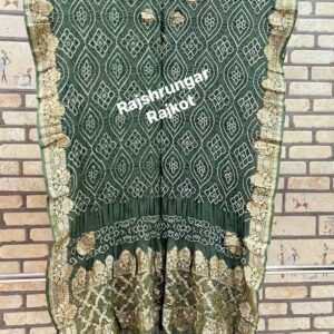 rai bandhej duppata in pure georgette