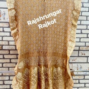 rai bandhej duppata in pure georgette