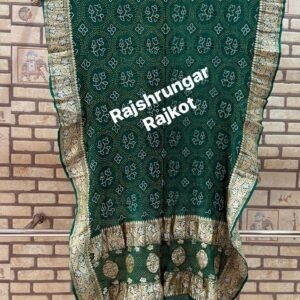 rai bandhej duppata in pure georgette