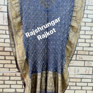 rai bandhej duppata in pure georgette