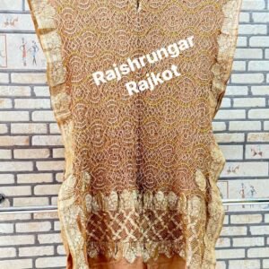 rai bandhej duppata in pure georgette