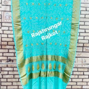 Rai Bandhej Duppata in Pure Georgette