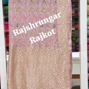 Home rai bandhej duppata in pure georgette