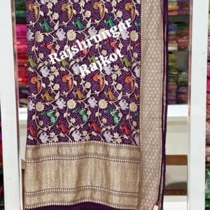 Home minakari duppata in pure georgette