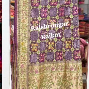 Home minakari duppata in pure georgette