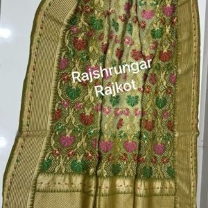 Home minakari duppata in pure georgette