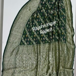 Home minakari duppata in pure georgette