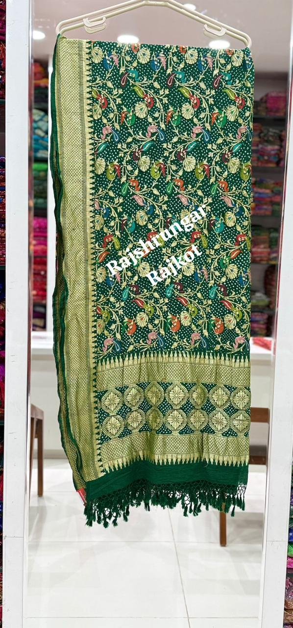 minakari duppata in pure georgette minakari duppata in pure georgette