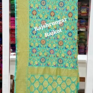 Home minakari duppata in pure georgette