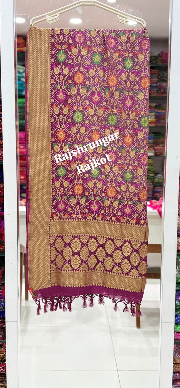 minakari duppata in pure georgette minakari duppata in pure georgette