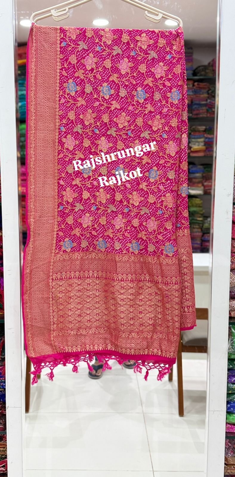 minakari duppata in pure georgette minakari duppata in pure georgette