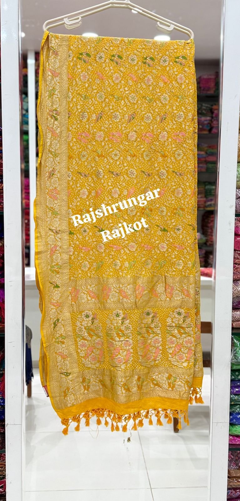 minakari duppata in pure georgette minakari duppata in pure georgette