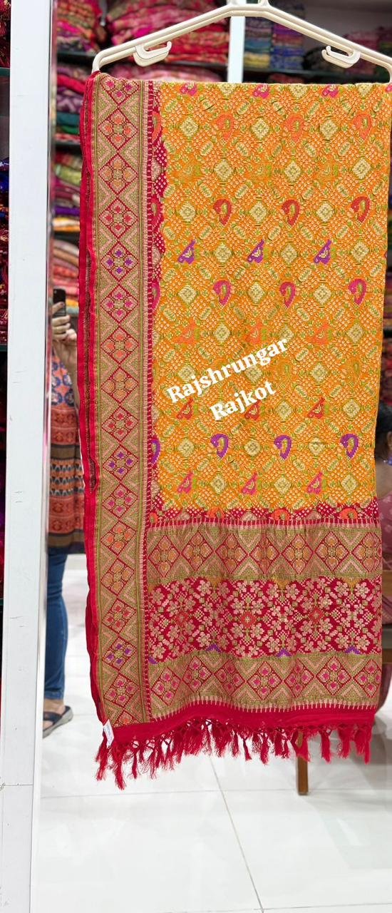 minakari duppata in pure georgette minakari duppata in pure georgette