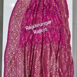 Home minakari duppata in pure georgette