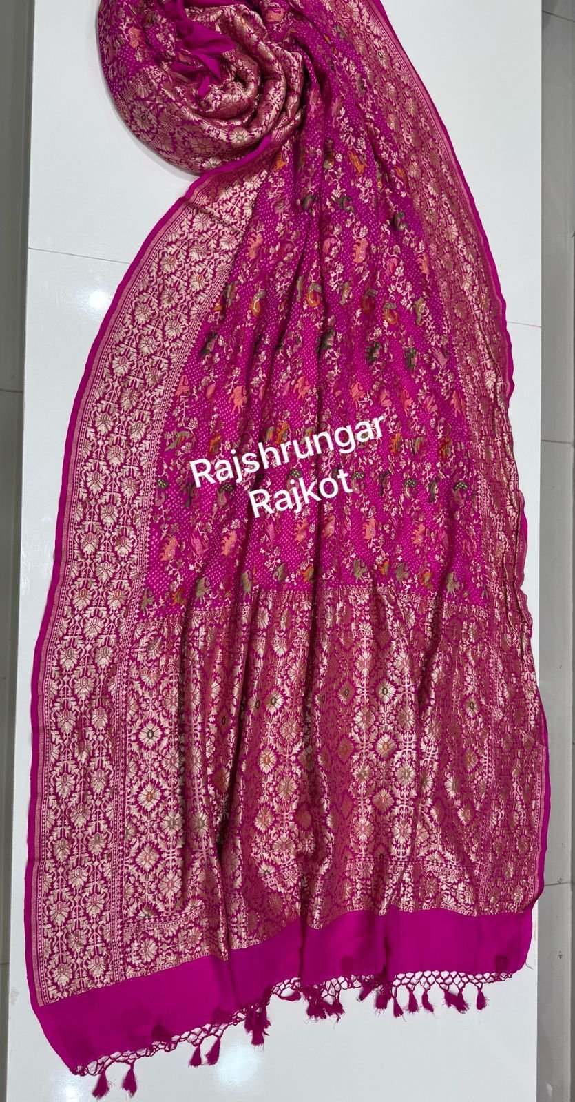 minakari duppata in pure georgette minakari duppata in pure georgette