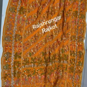 Home minakari duppata in pure georgette