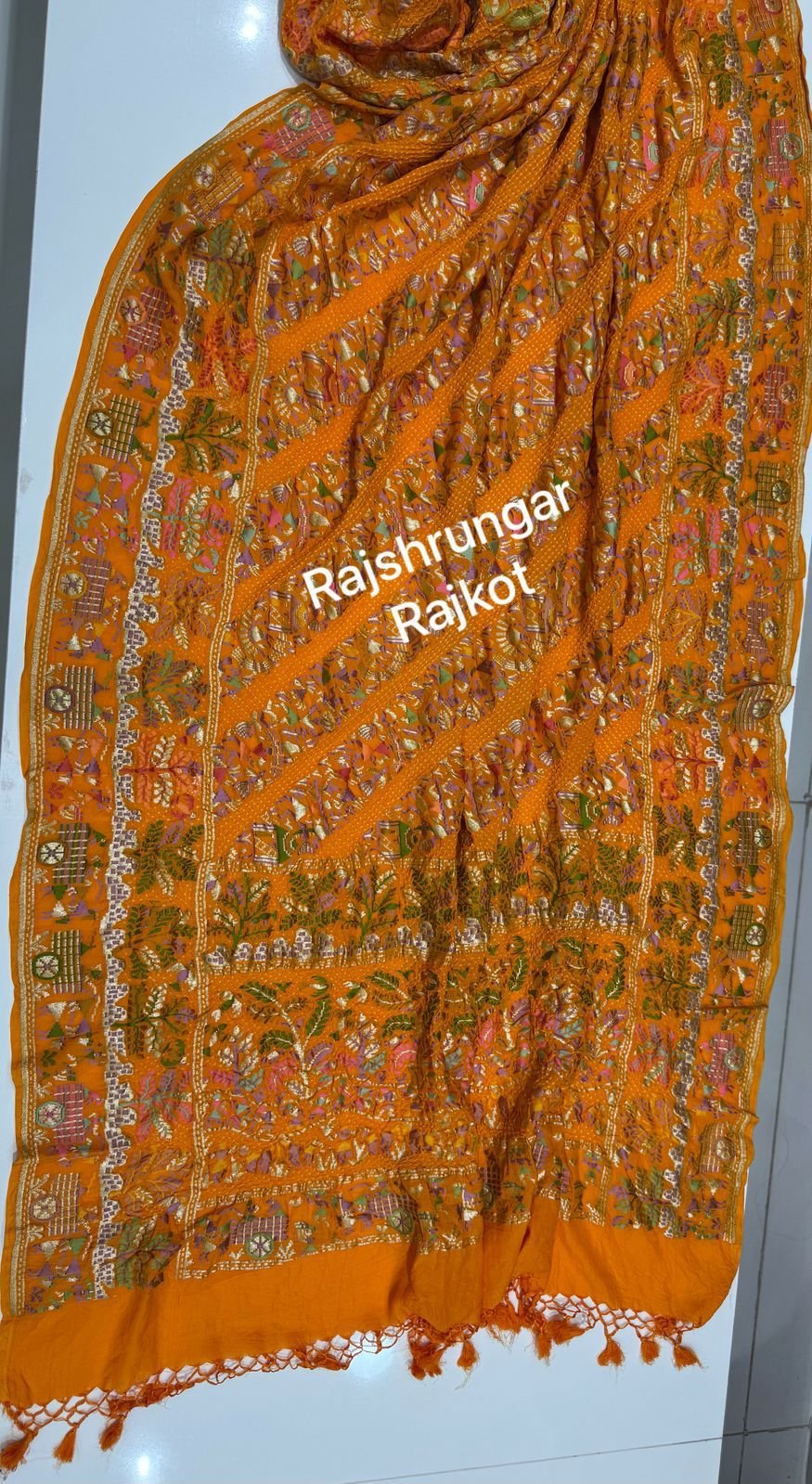 minakari duppata in pure georgette minakari duppata in pure georgette