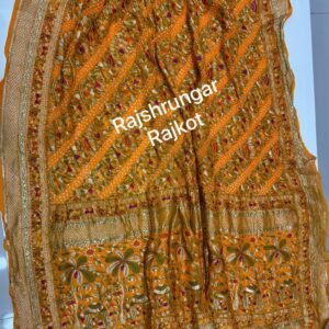 Home minakari duppata in pure georgette