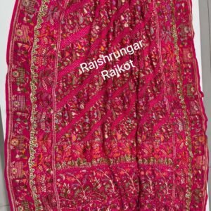 Home minakari duppata in pure georgette