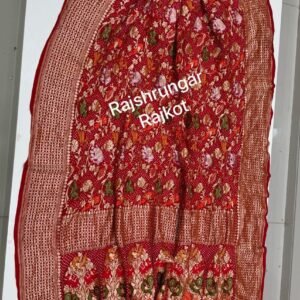 Home minakari duppata in pure georgette