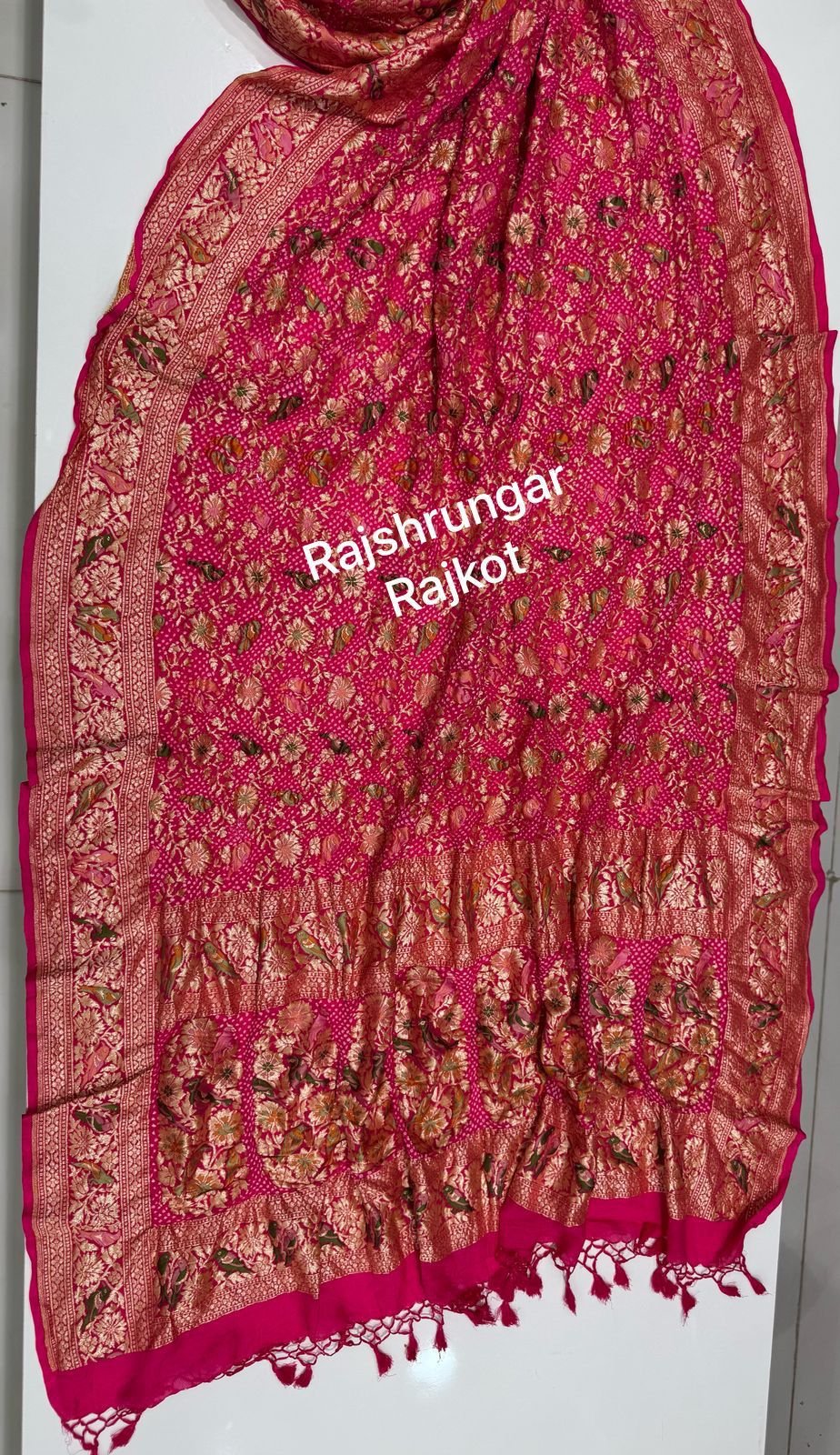 minakari duppata in pure georgette minakari duppata in pure georgette