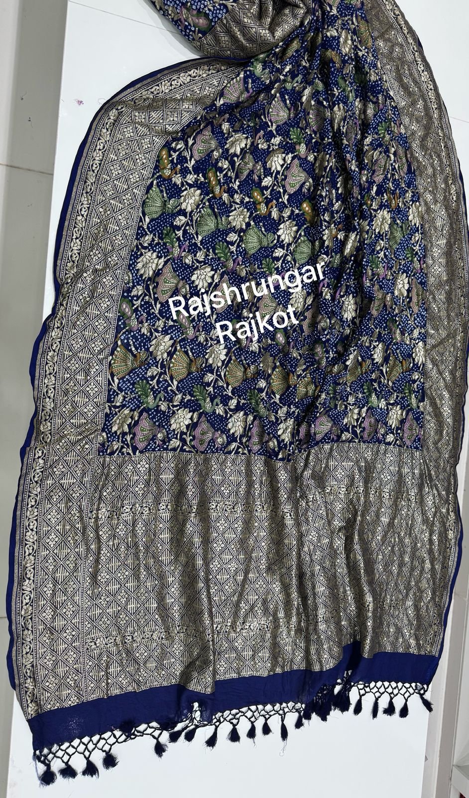 minakari duppata in pure georgette minakari duppata in pure georgette
