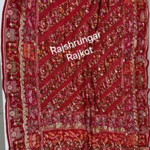 Home minakari duppata in pure georgette