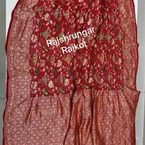 Home minakari duppata in pure georgette