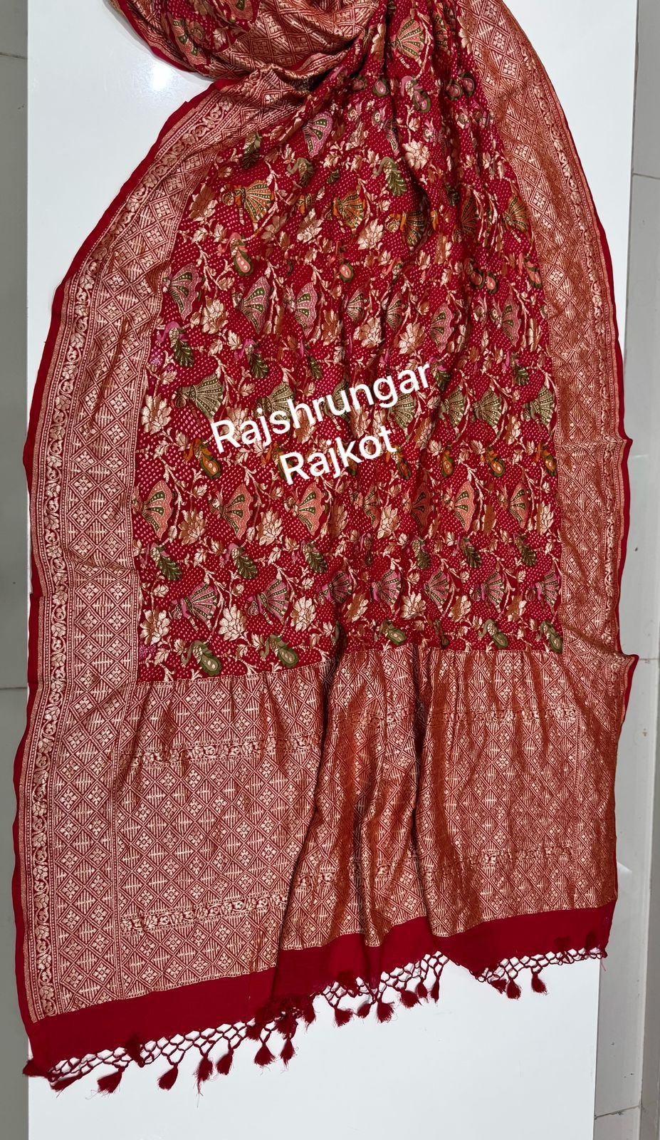 minakari duppata in pure georgette minakari duppata in pure georgette